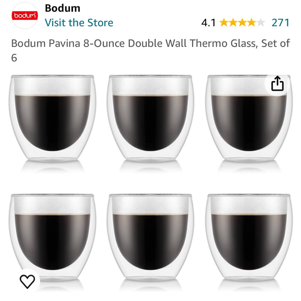 Bodum pavina double wall thermo-glasses (6)